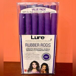 Lure Professional Rubber Hair Rods